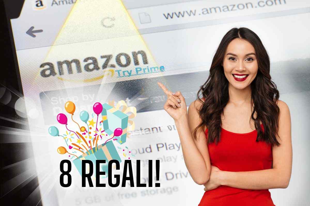 Amazon fa 8 regali ai clienti prime